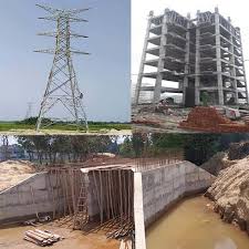 Transmission Tower Erection